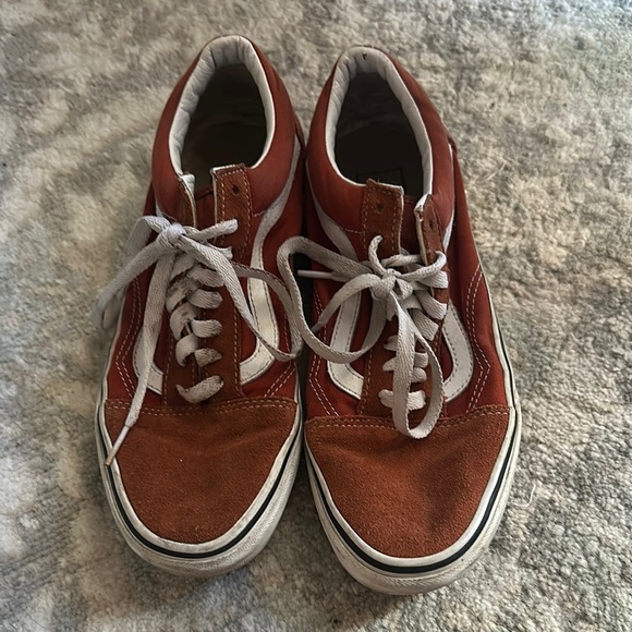 Women’s Vans Rustic Orange Classic Sneakers 9 - Picture 1 of 9